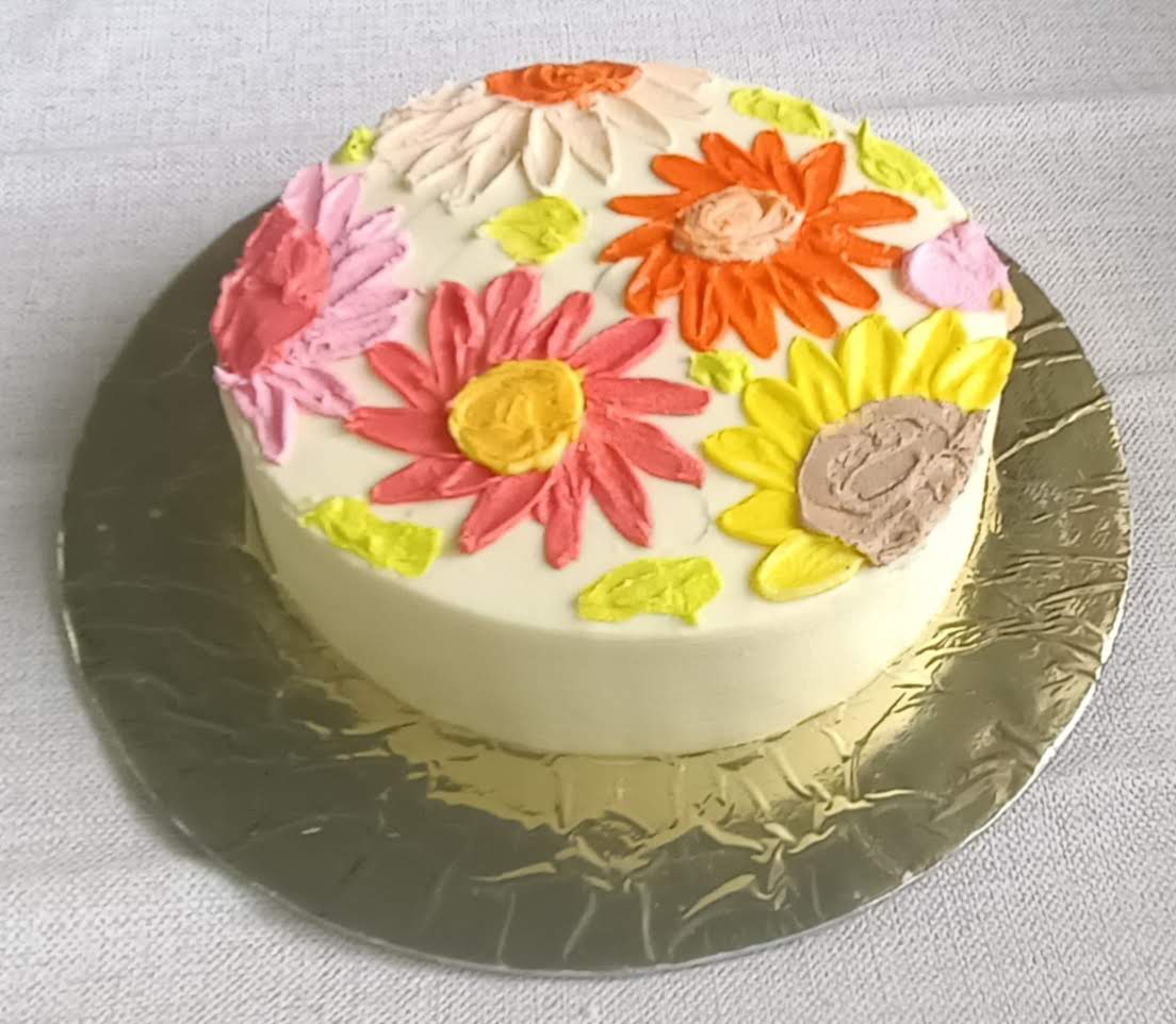 Vanilla Butter Cake With Butter Icing extras